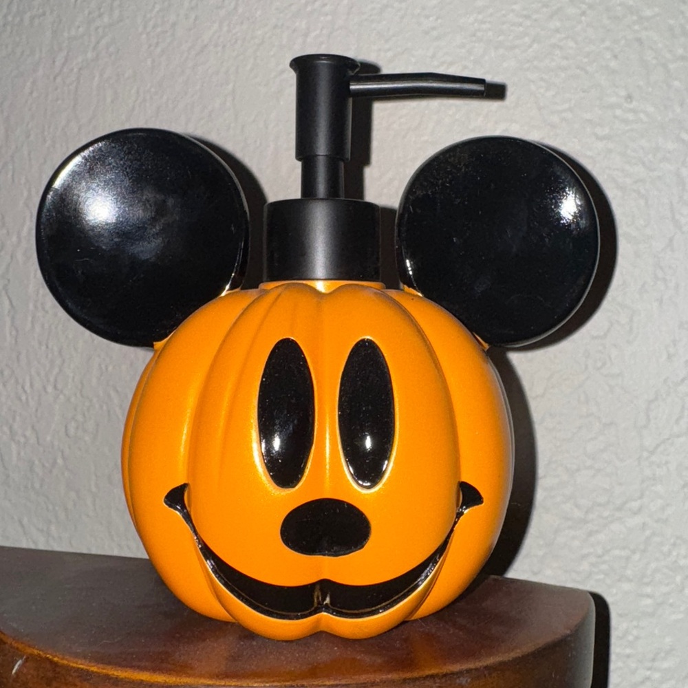 Mickey Mouse Pumpkin Soap/lotion Dispenser